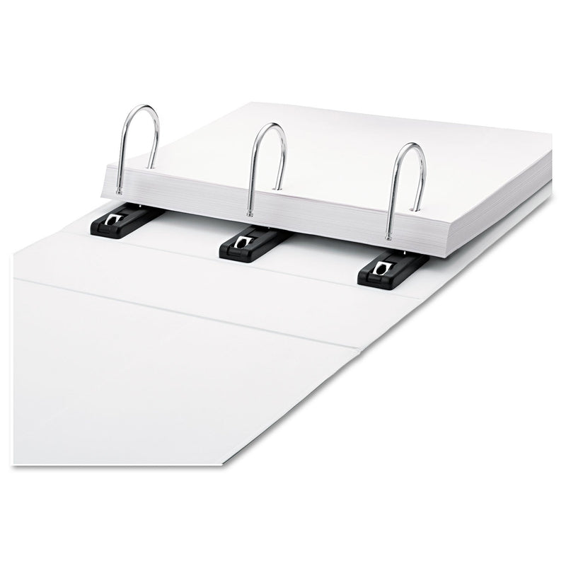 find It Gapless Loop Ring View Binder, 3 Rings, 4" Capacity, 11 x 8.5, White