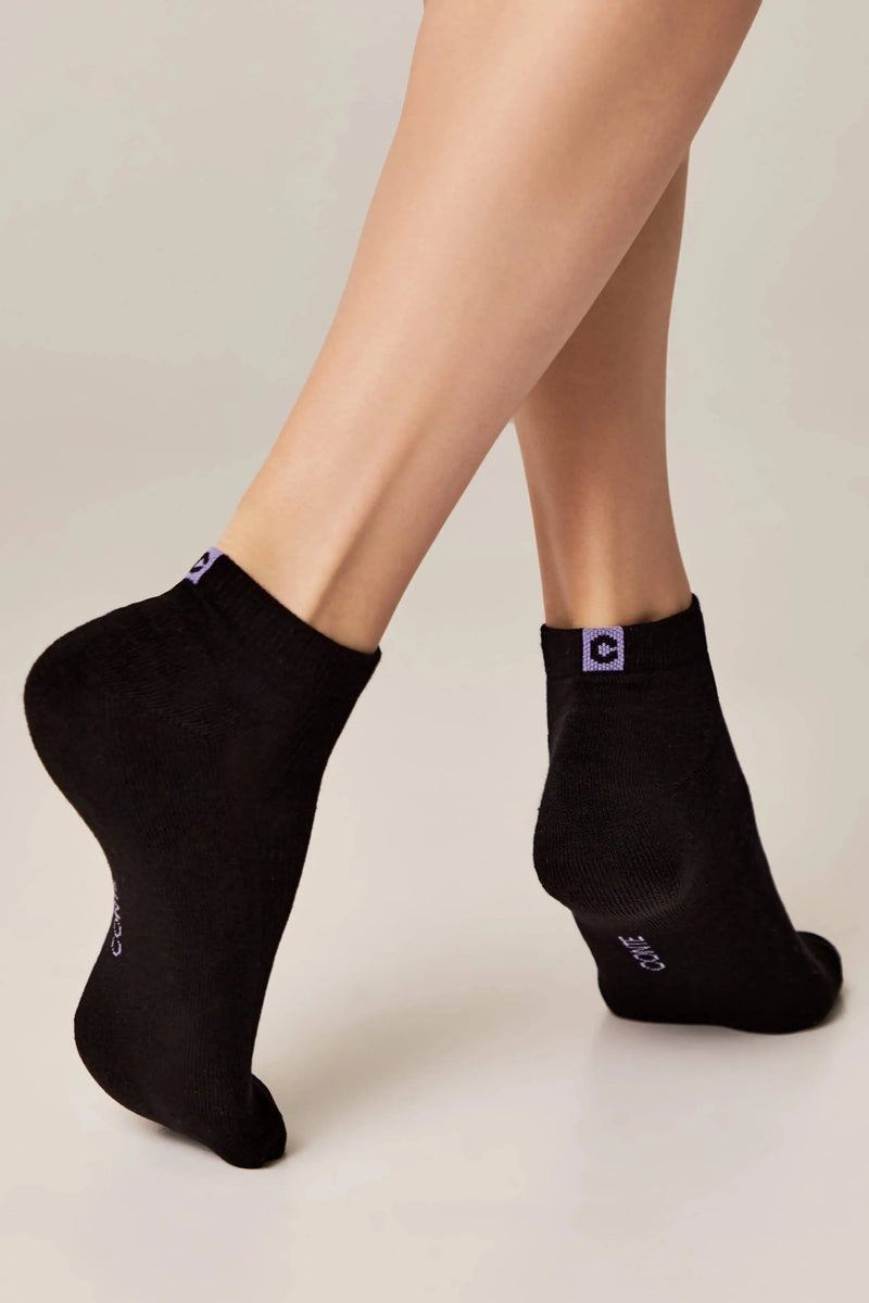 Cotton Ankle Socks Conte Active 571 - Terry Foot
