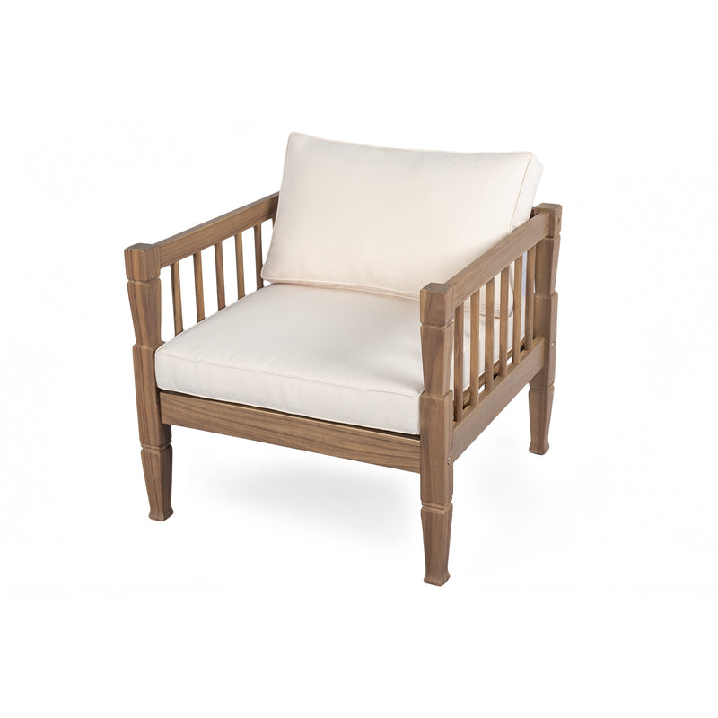 4-Piece Patio Furniture Set with Coffee Table and Cushions