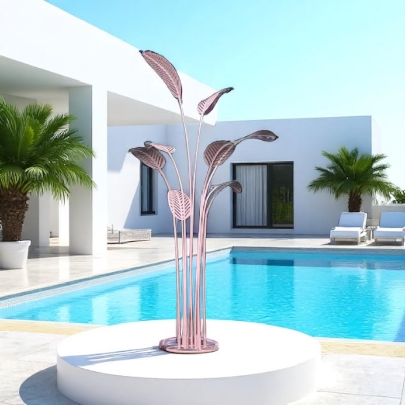 Metal Palm Tree Stand - Decorative Palmetto Backdrop Props