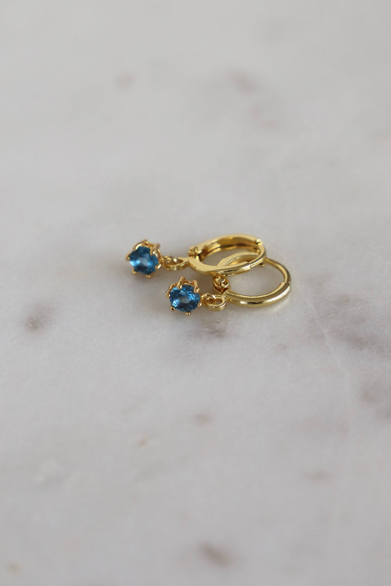 ROUND BIRTHSTONE HUGGIES