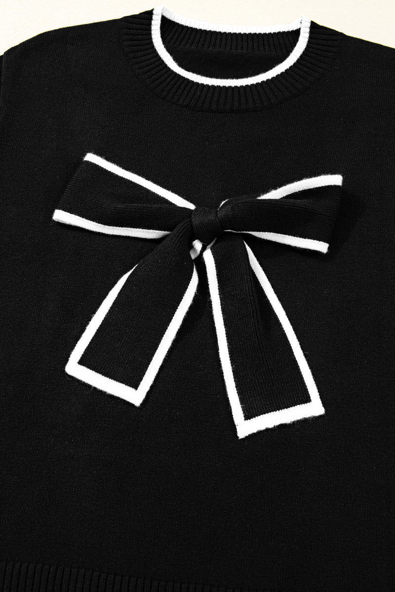 Malaysia accent Holiday Cropped Sweater