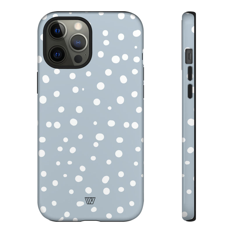 BLUE HAZE DOTS | Tough Phone Case