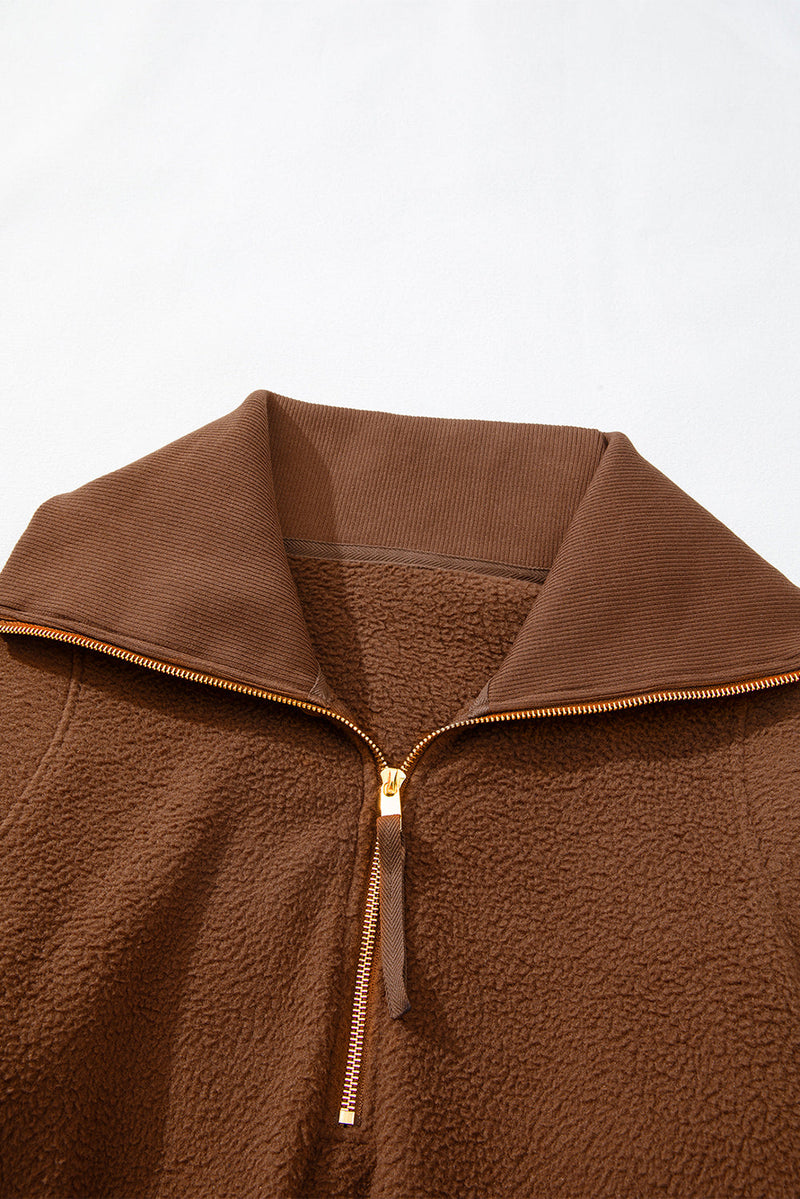 Audrey Half Zip Fleece Pullover