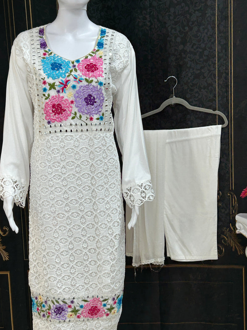 Full Crochet salwar suit