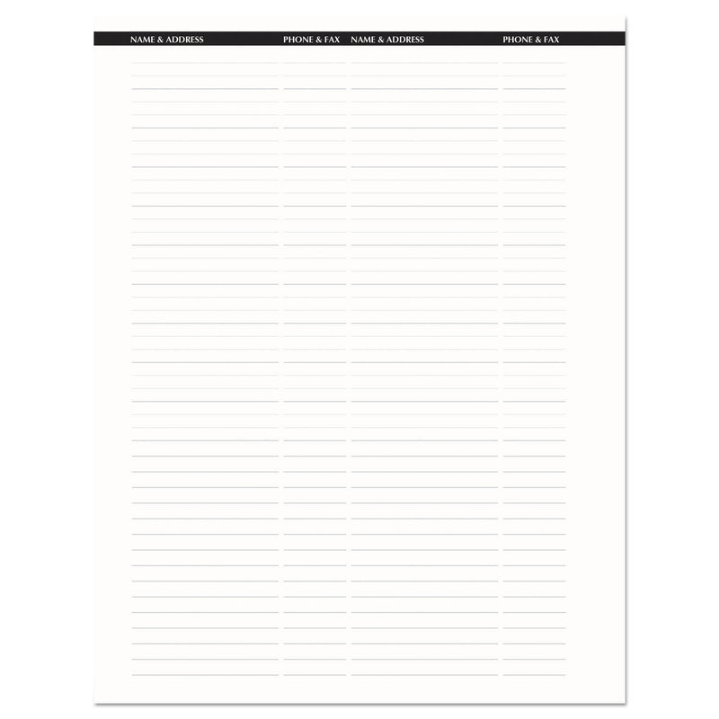 House of Doolittle Recycled Professional Weekly Planner, 15-Minute Appts, 11 x 8.5, Blue Wirebound Soft Cover, 12-Month (Jan to Dec): 2023