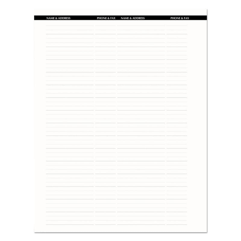 House of Doolittle Recycled Professional Weekly Planner, 15-Minute Appts, 11 x 8.5, Black Wirebound Soft Cover, 12-Month (Aug-July): 2022-2023