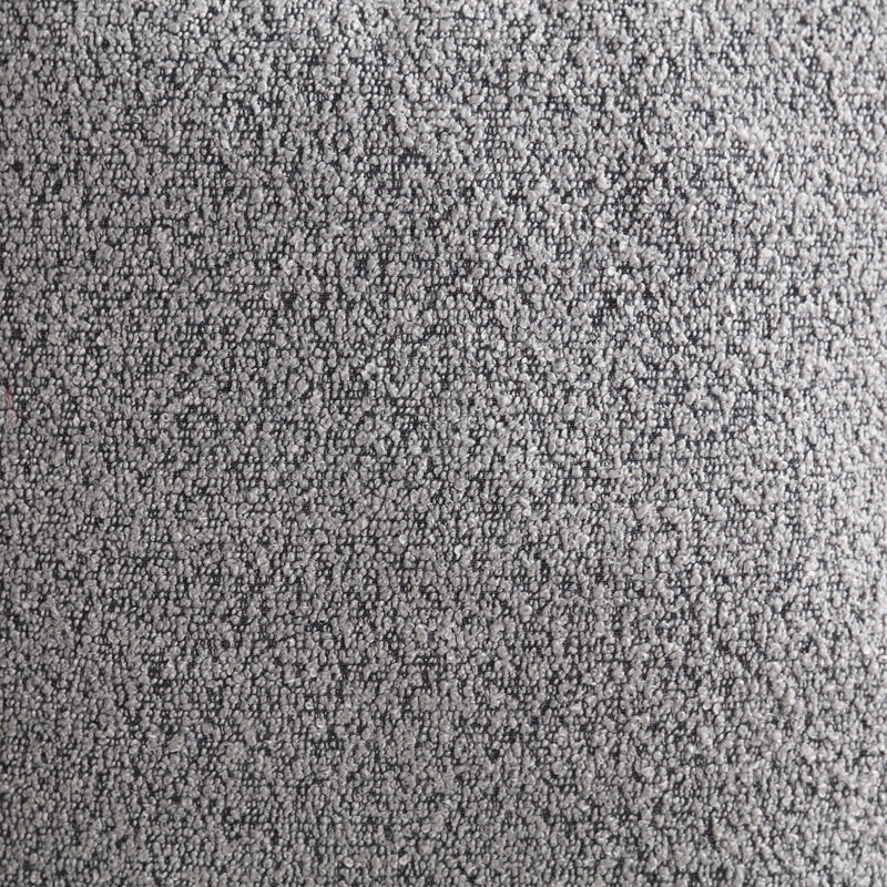 Cozy Beanbag Chair with High Resilience Foam Core for Two - Grey Chenille, 66x35x25 inches