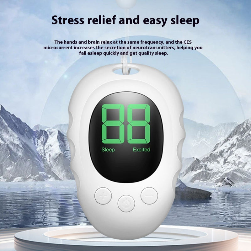 Silicone Sleep Aid Hand Grip – Rechargeable Handheld Sleep Device
