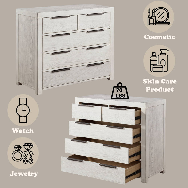 Celerina - Chest - Weathered White