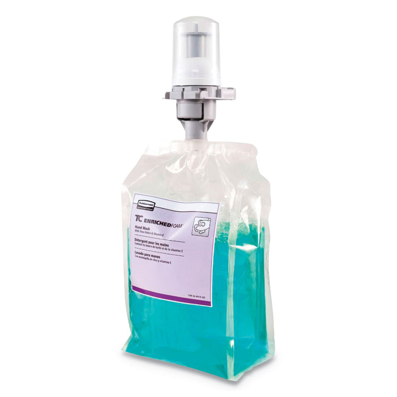Rubbermaid Enriched-Foam Soap Refill, Vanilla/White Peach Scent, 1,300 mL, 3/Carton