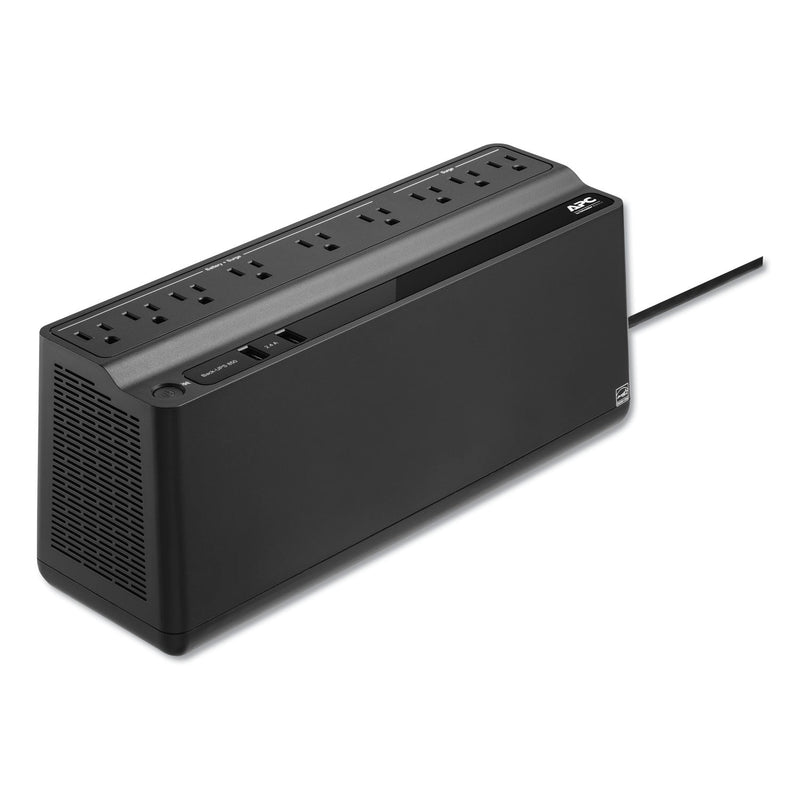 APC Smart-UPS 850 VA Battery Backup System, 9 Outlets, 120 VA, 354 J