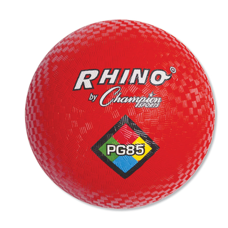 Champion Sports Playground Ball, 8.5" Diameter, Red