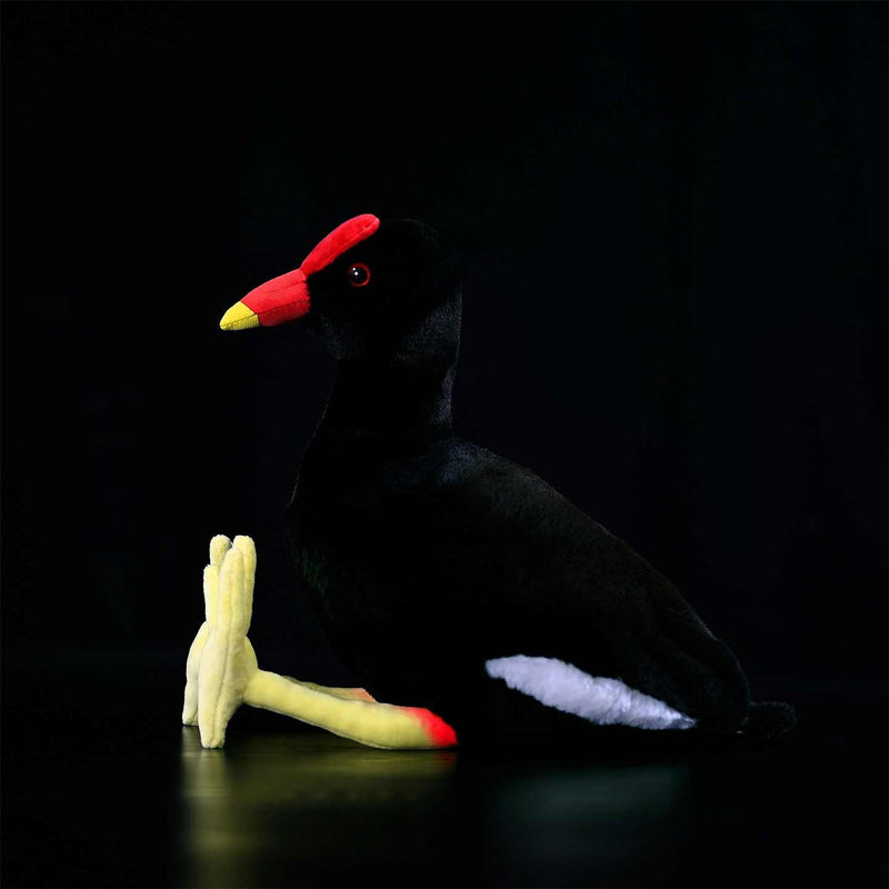 Black Water Chicken Plush Toy Red Bone Top
