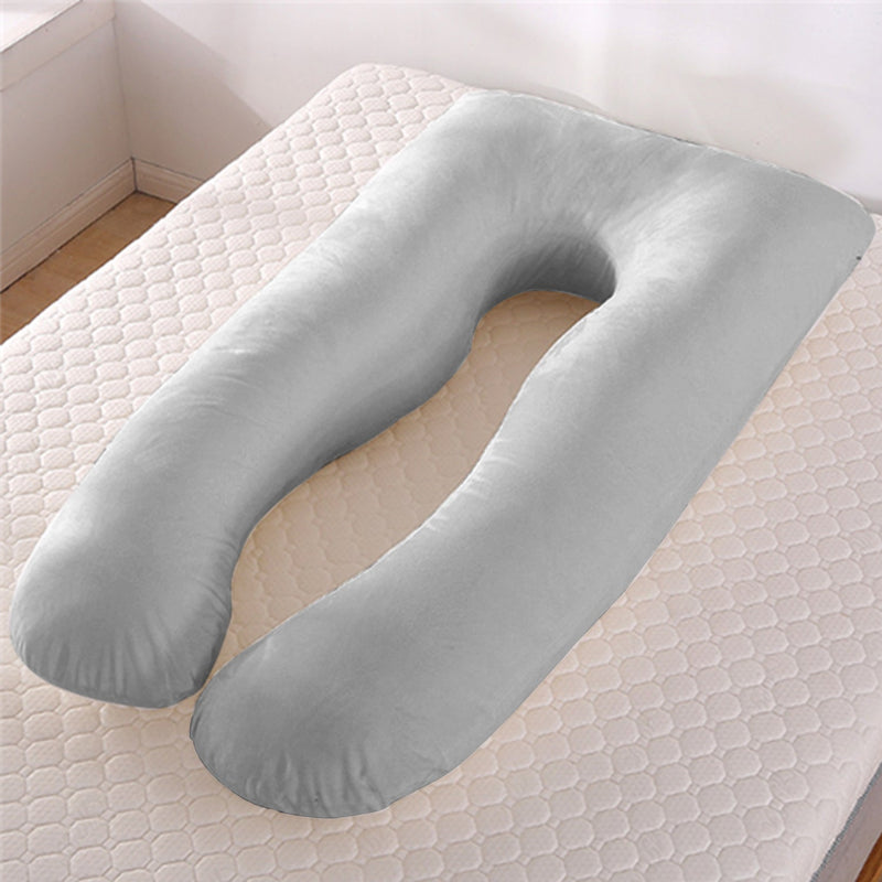 U-Shaped Maternity Pillow – Cooling Pregnancy Support Pillow