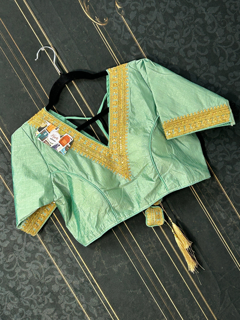 Light green blouse