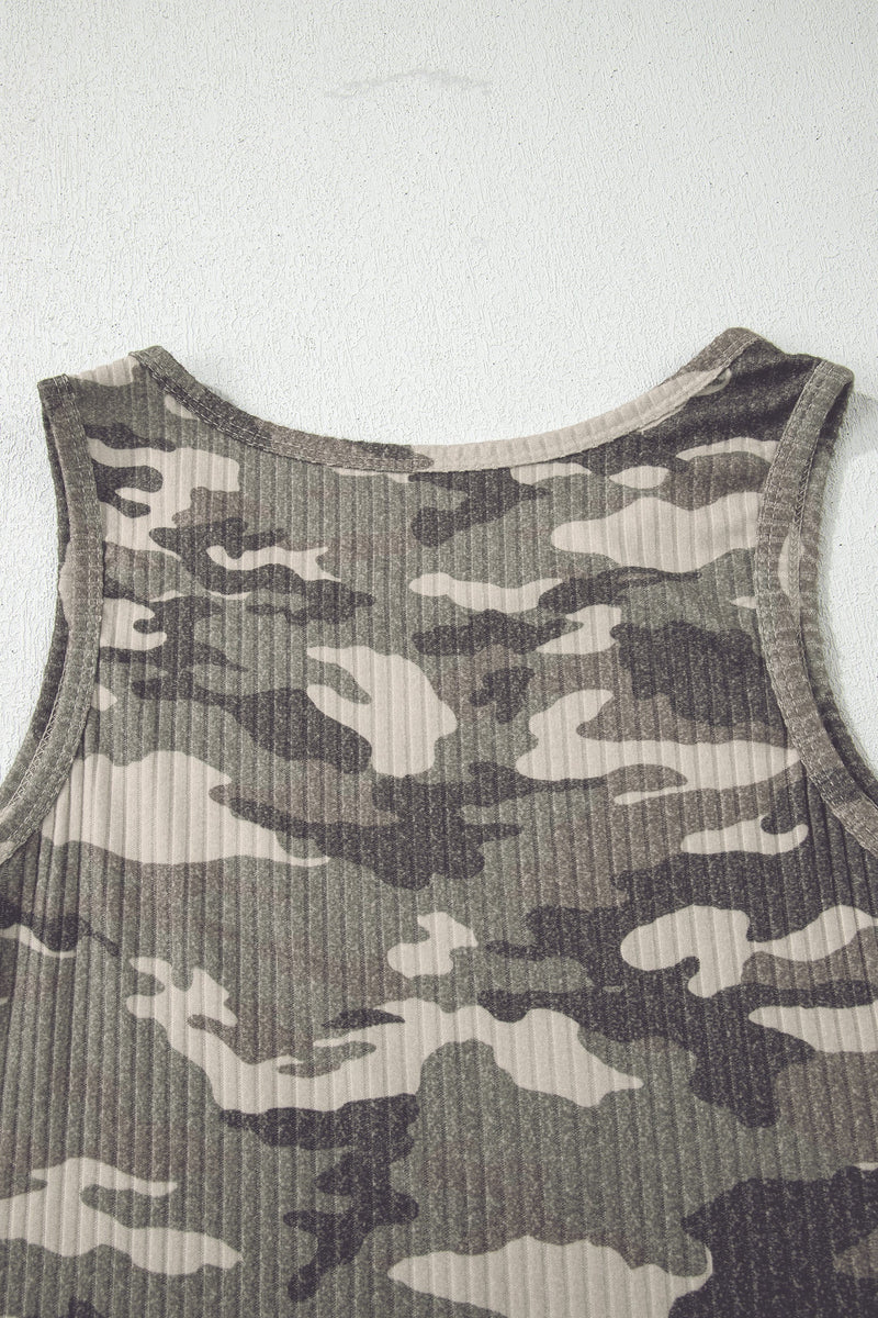 Wrenley Ribbed Knit Tank Top