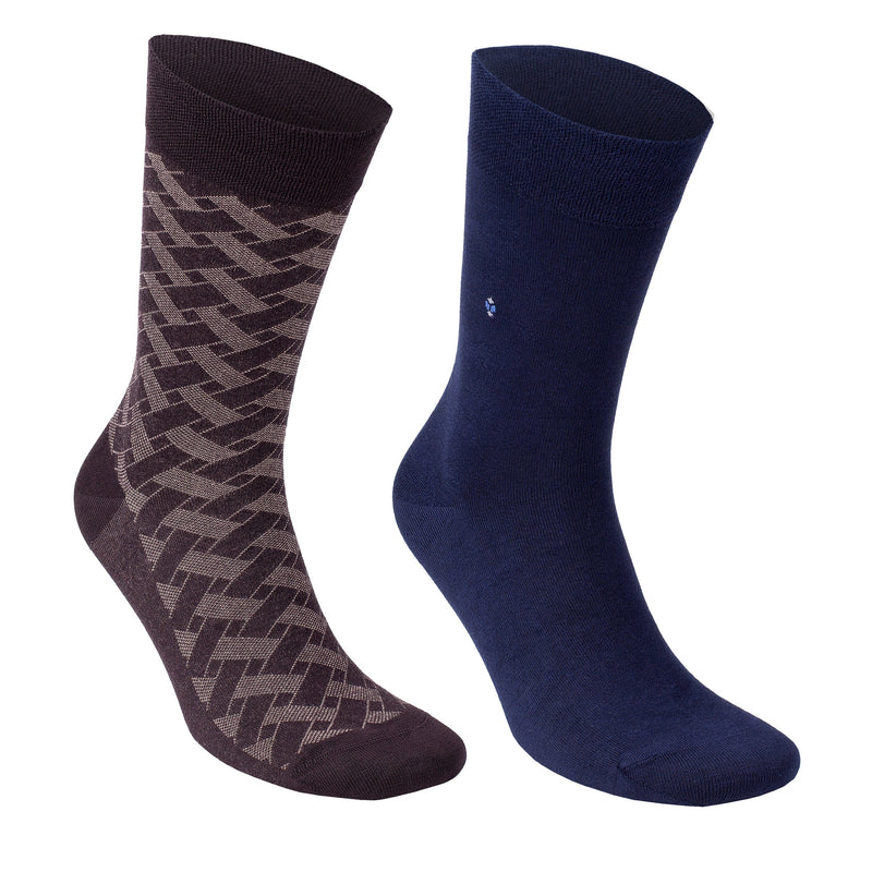 Men’s Bamboo Dress & Trouser Socks 6-Pack - 595