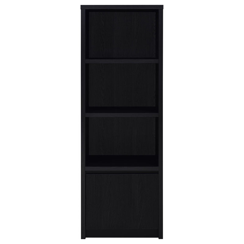 Winfield 3-shelf Media Tower Entertainment Pier Black