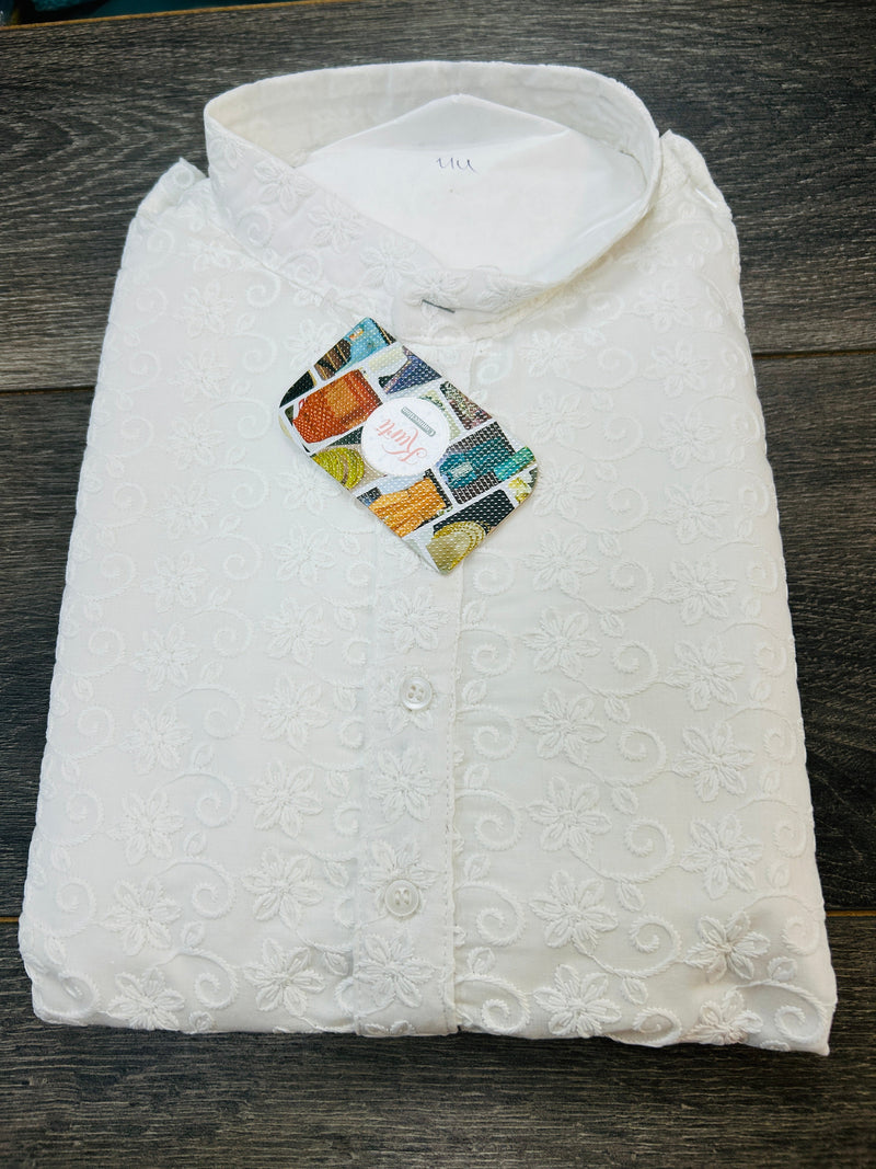 Cotton chikankari Kurta pajama