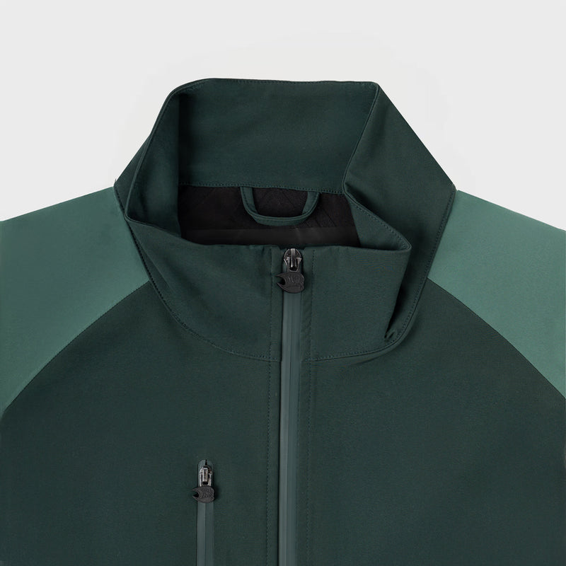 ‘PlutoDry’ BLOCK JACKET | GREEN