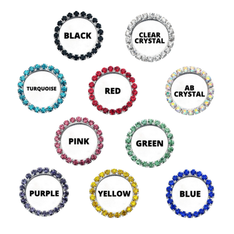 Single Stones 1" Custom | Magnetic Brooch Pin