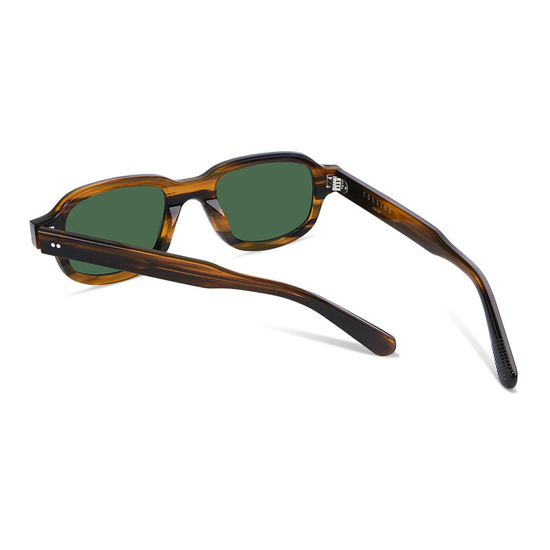 Tres 48mm Rectangle Sunglasses | Mahogany