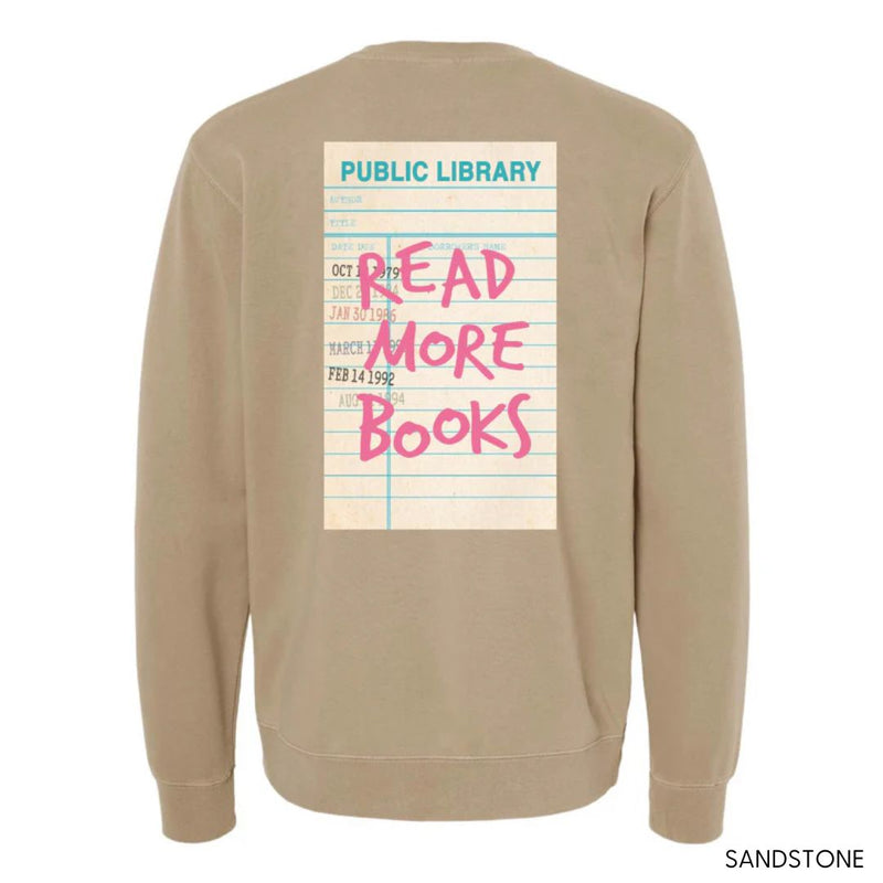 Read More Books - Pigment Crewneck