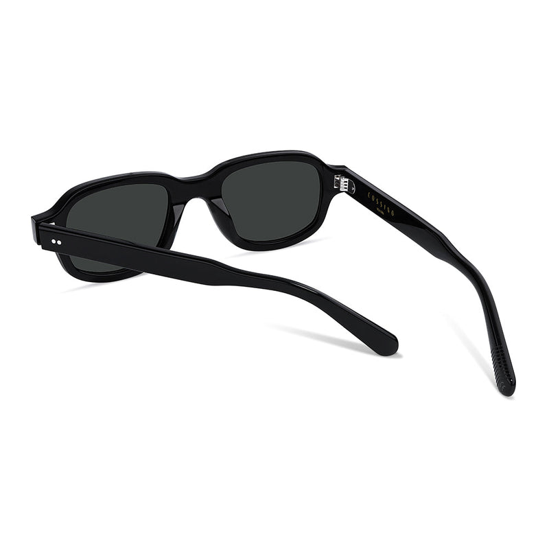 Tres 48mm Rectangle Sunglasses | Black
