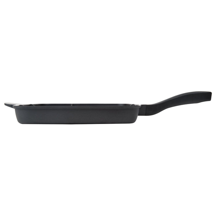 MASTERPAN Nonstick 5-Section Grill & Griddle Skillet, 15" (38cm)