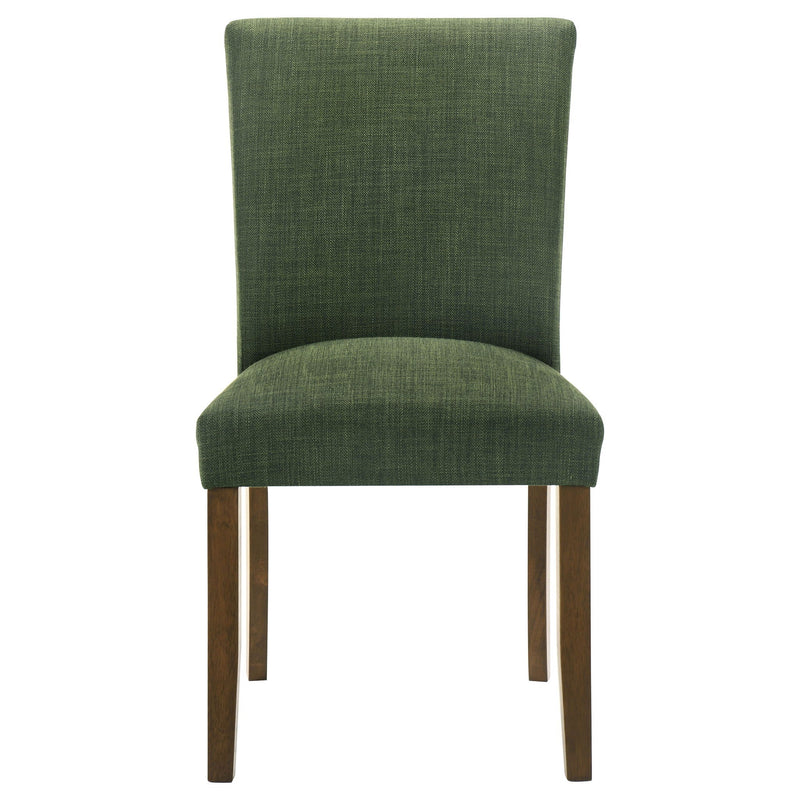 Paxton Upholstered Dining Side Chair Green (Set of 2)