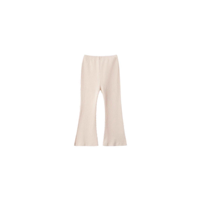 Versatile Casual And Stylish Solid-color Leggings For Little Girls