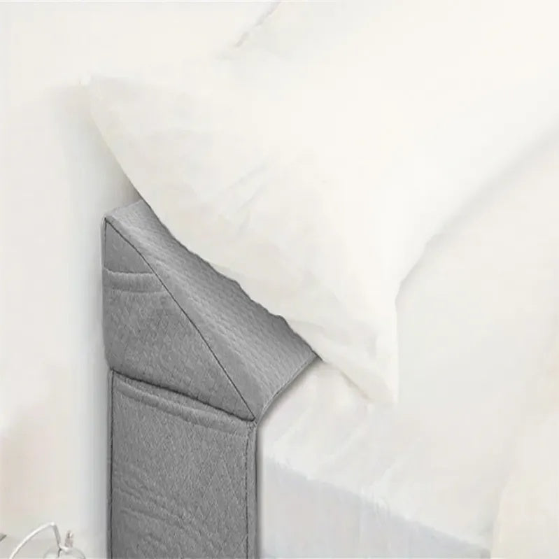 Air Layer Fabric Gap Filler Pillow – Diamond-Shaped Pocket Cushion