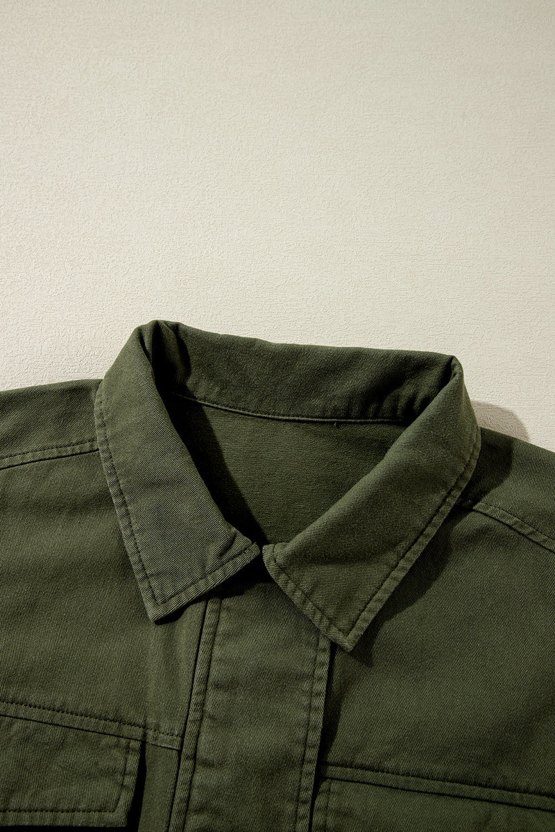 Francesca Tight Waist Collared Jacket