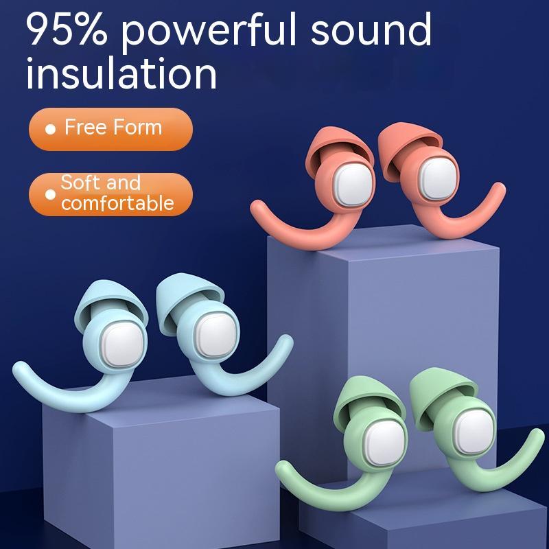 Silicone Earplugs for Sleeping Noise Protection