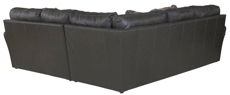 Denali - Italian Leather Match Sectional