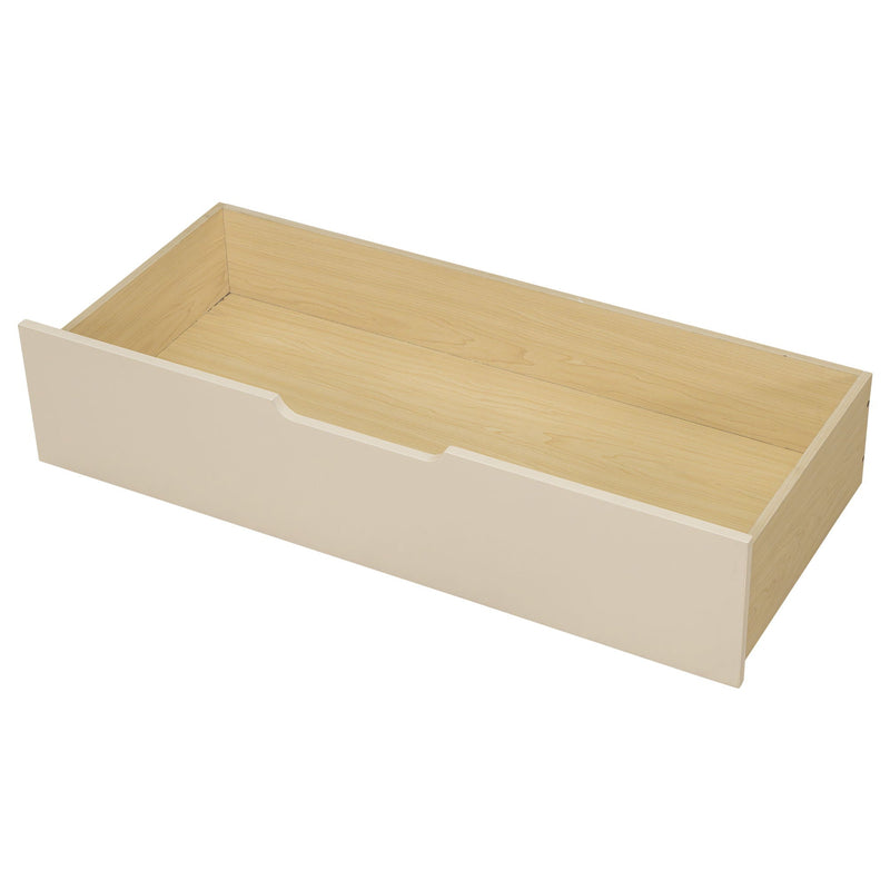 Upholstered Headboard Platform Bed With Storage Shelves, Drawers, Charging Station