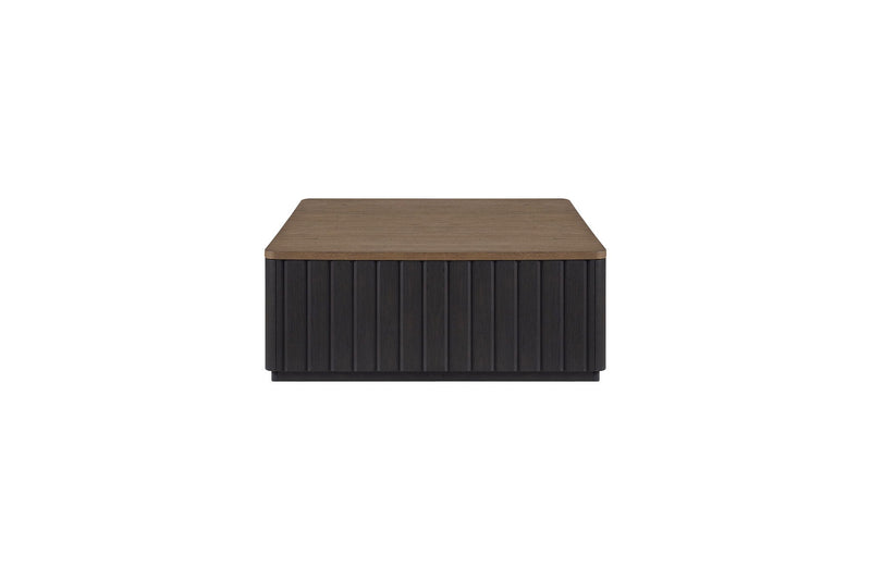 Channel - Cocktail Table With Casters - Black