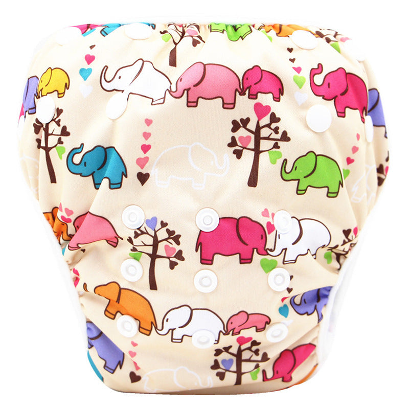 Fashionable Children's Cartoon Swim Trunks