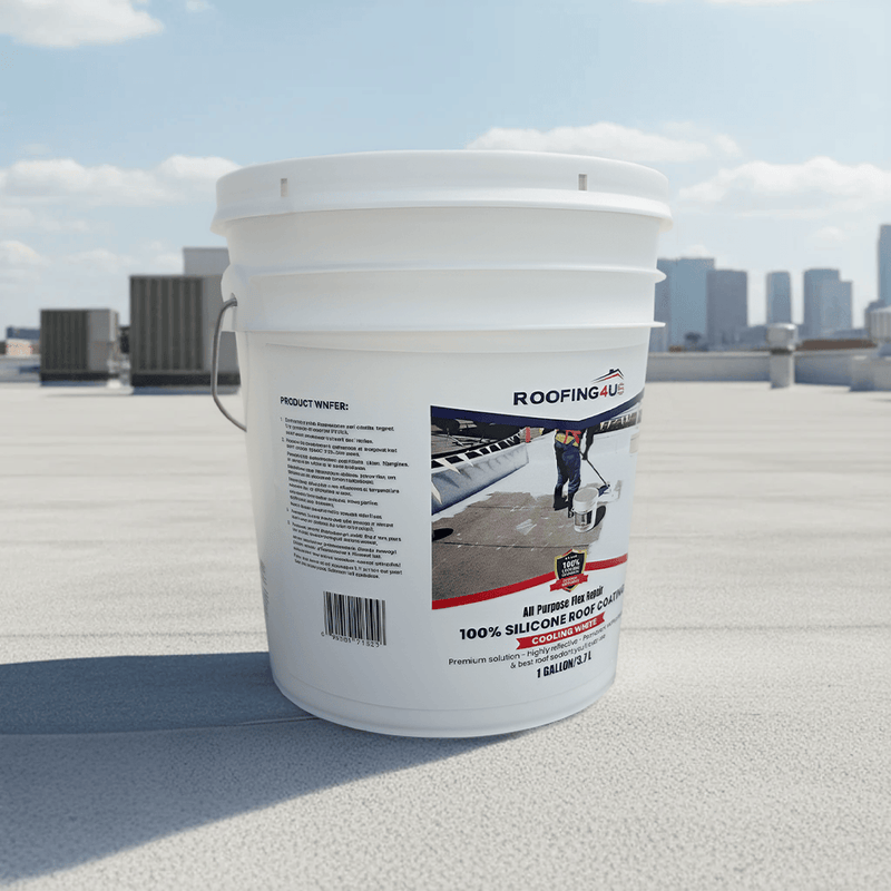 All Purpose Flex Repair 100% Silicone Roof Sealant - 1 Gallon