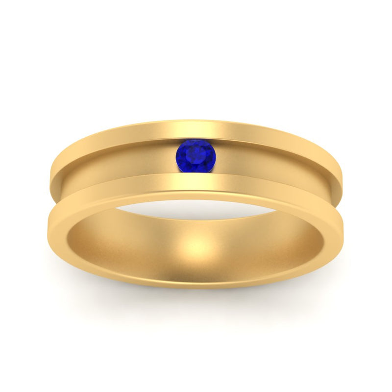 Single Stone Mens Promise Ring