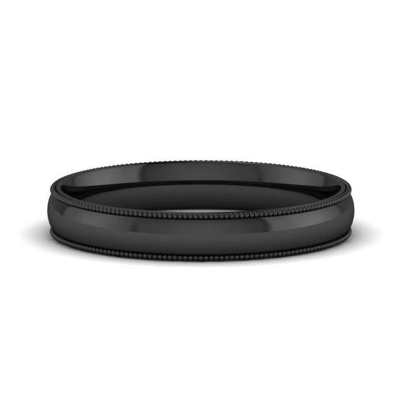 Comfort Fit Wedding Band Milgrain Edge
