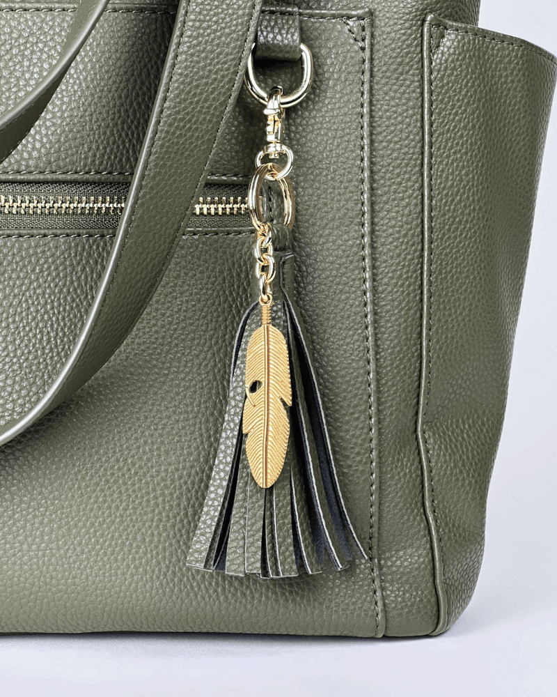 The Lillian Diaper Bag - Palmetto