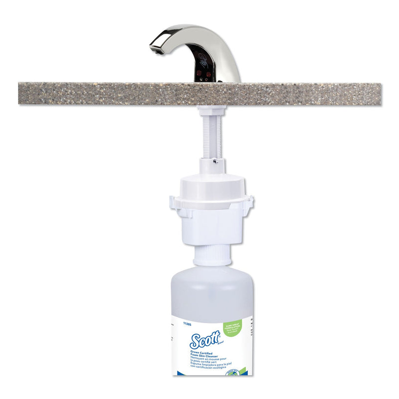 Scott Essential Green Certified Foam Skin Cleanser, Fragrance-Free, 1,500 mL Refill, 2/Carton