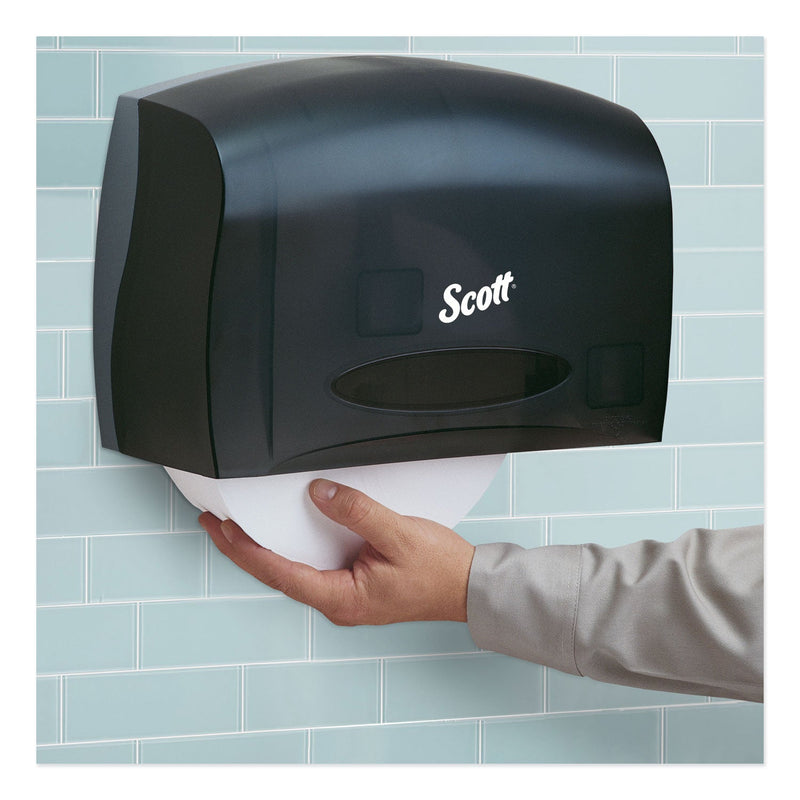 Scott Essential Coreless Jumbo Roll Tissue Dispenser for Business, 14.25 x 6 x 9.75, Black