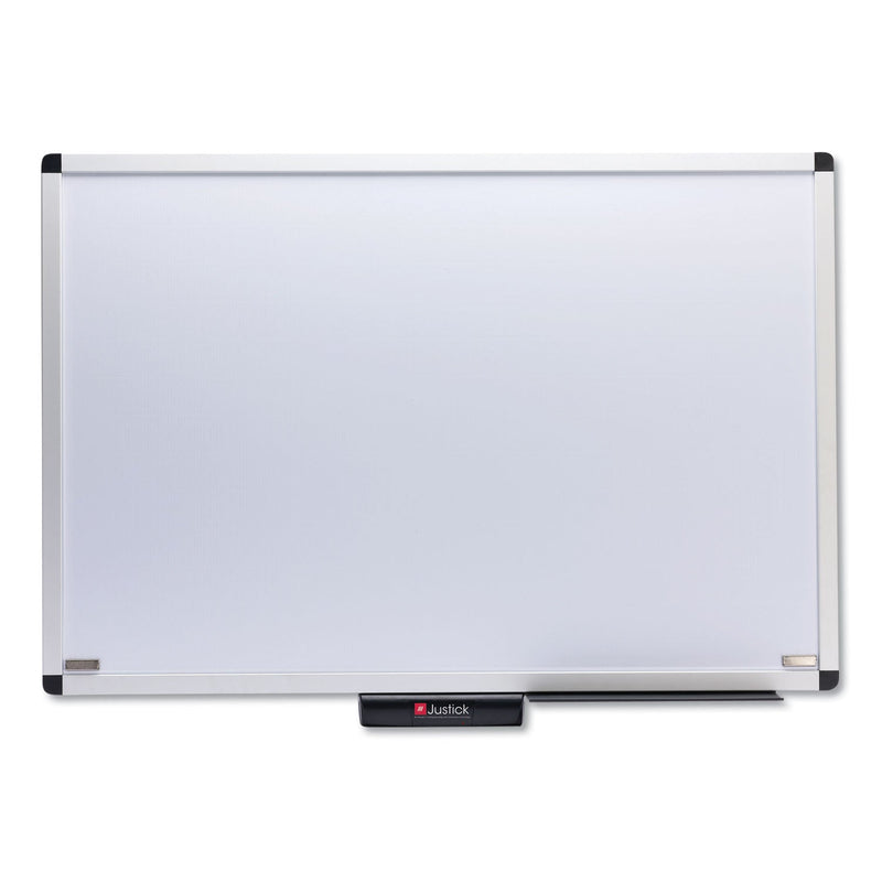 Smead Justick by Smead Dry-Erase Board with Frame, 36" x 24", White