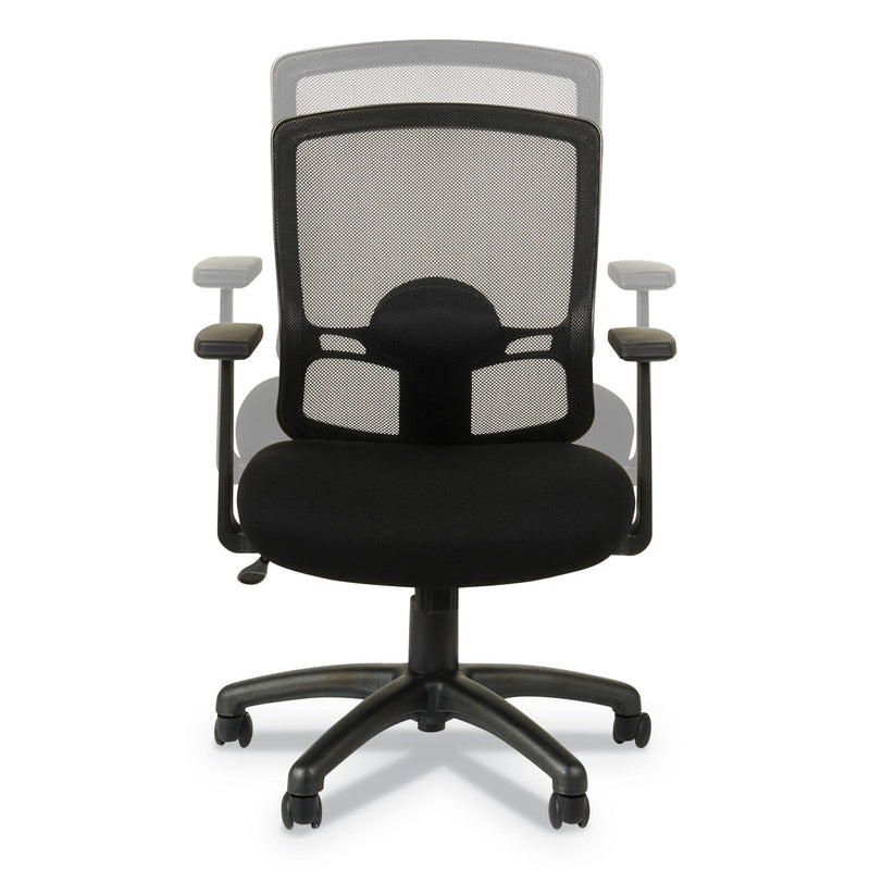 Alera Etros Series Mesh Mid-Back Chair, Supports Up to 275 lb, 18.03" to 21.96" Seat Height, Black