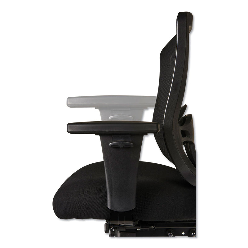Alera Etros Series High-Back Multifunction Seat Slide Chair, Supports Up to 275 lb, 19.01" to 22.63" Seat Height, Black