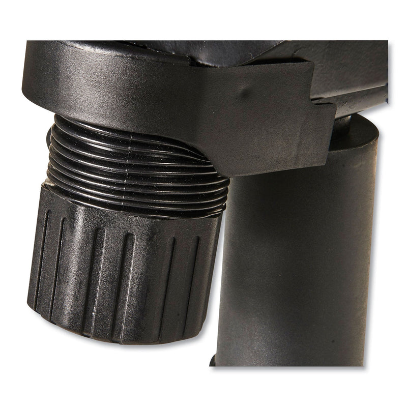 Alera Elusion II Series Mesh Mid-Back Synchro Seat Slide Chair, Supports Up to 275 lb, 17.51" to 21.06" Seat Height, Black