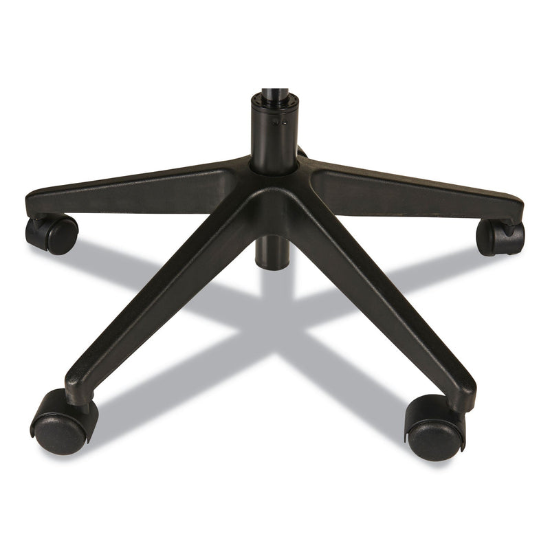 Alera MB Series Mesh Mid-Back Office Chair, Supports Up to 275 lb, 18.11" to 21.65" Seat Height, Black